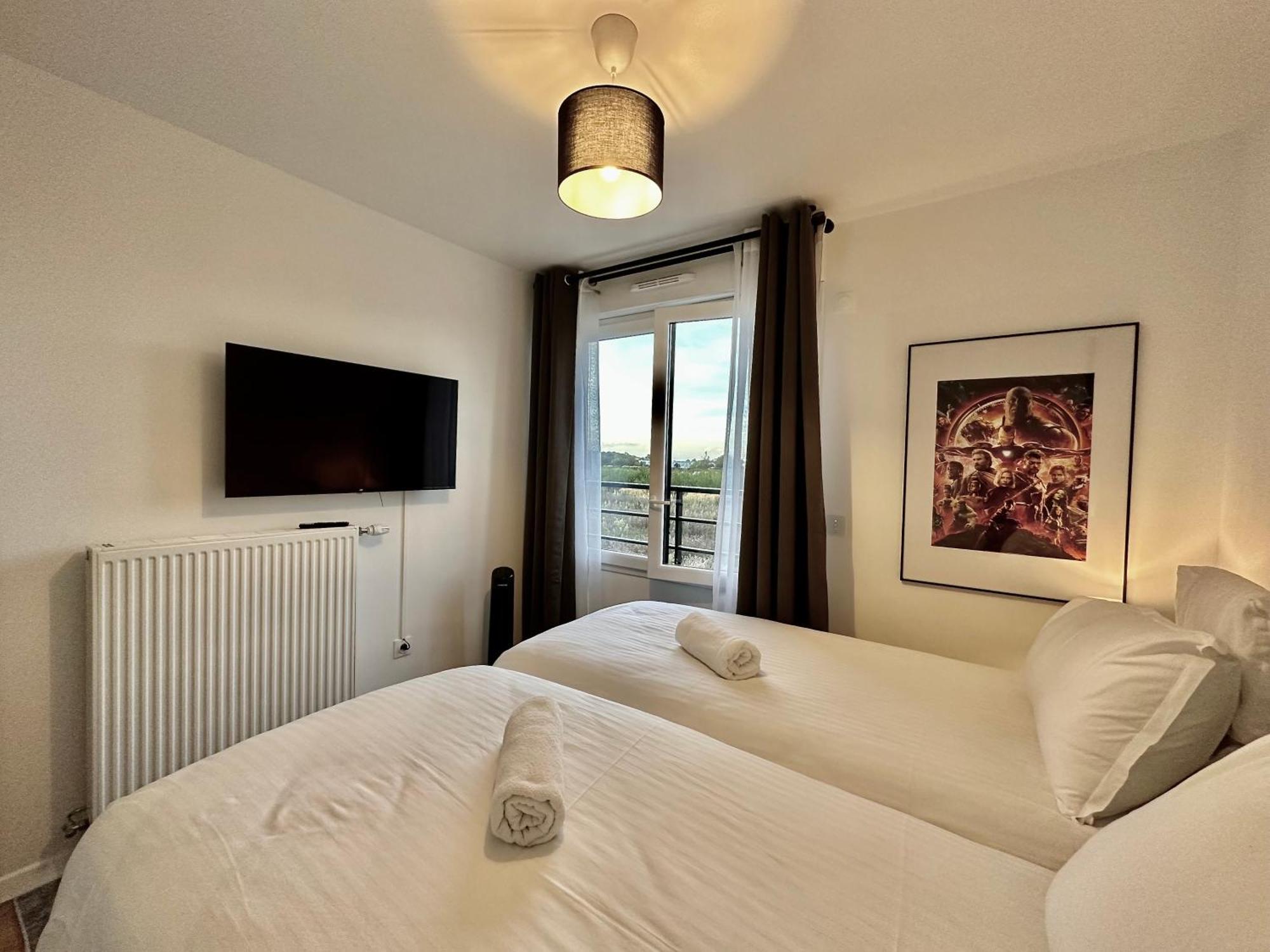 Appt 6 Personnes - Vue Sur Le Parc Disneyland-Paris - Parking Prive Chessy  Esterno foto